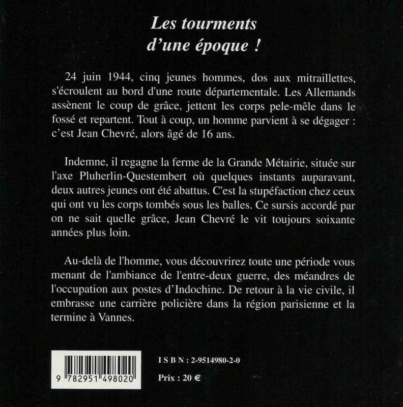 Quatrième de couverture Les tourments d’une époque !