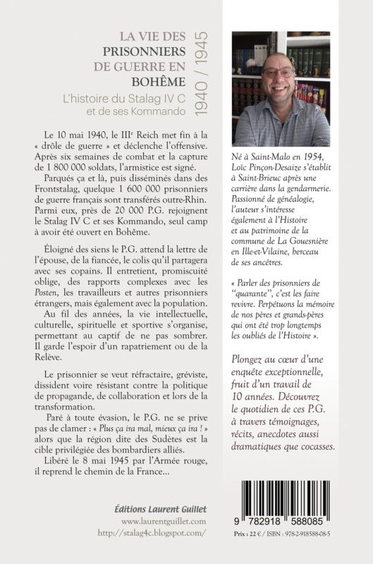 Quatrième de couverture La vie des prisonniers de guerre en Bohême 1940/1945