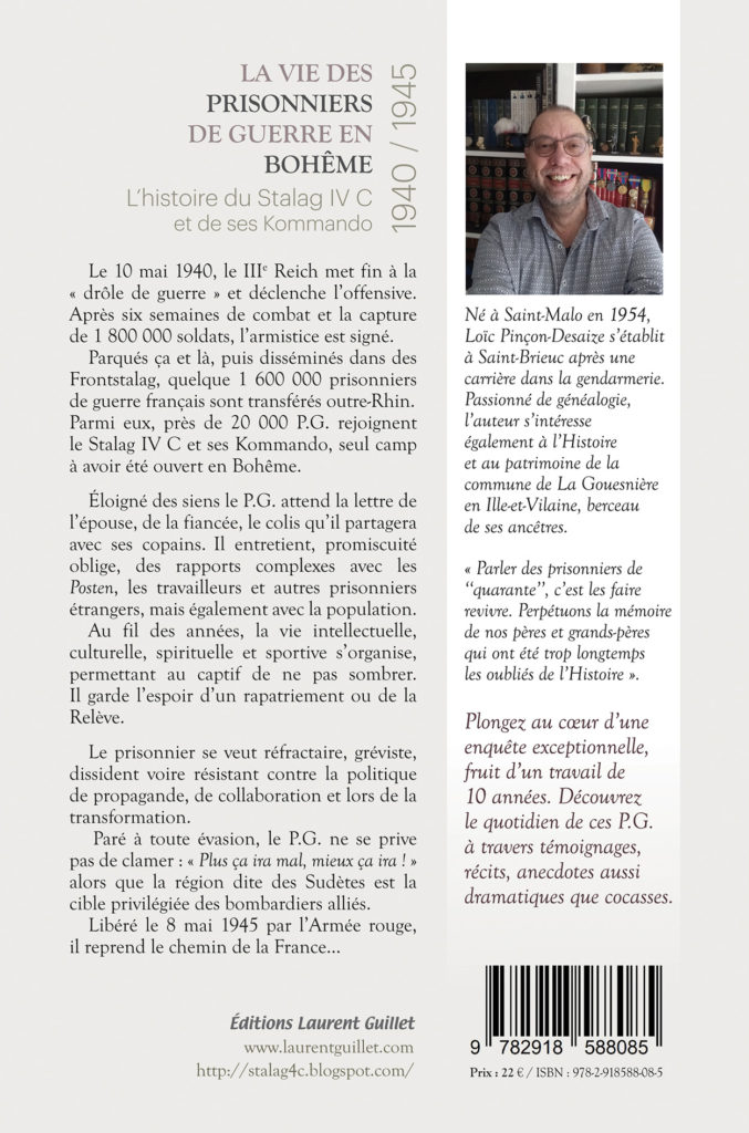 Quatrième de couverture La vie des prisonniers de guerre en Bohême 1940/1945
