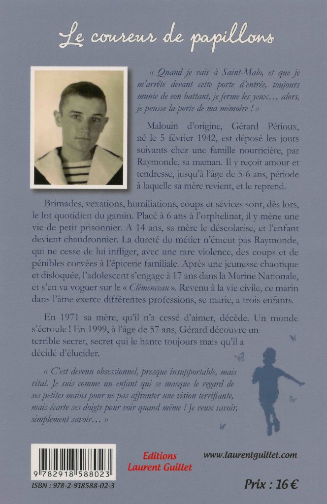 Quatrième de couverture Le coureur de papillons