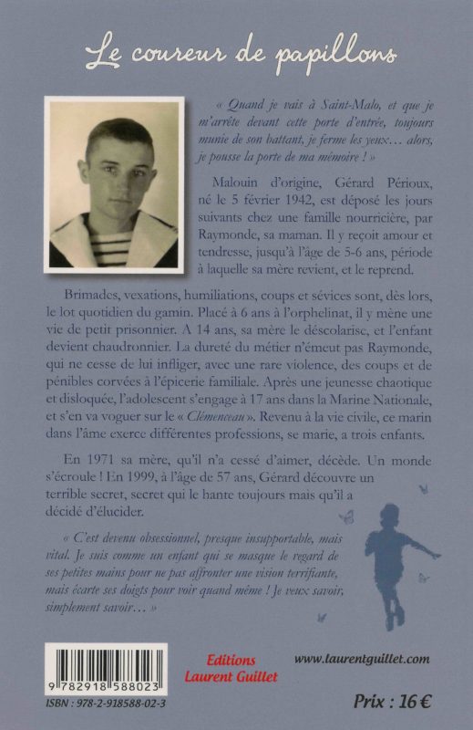 Quatrième de couverture Le coureur de papillons