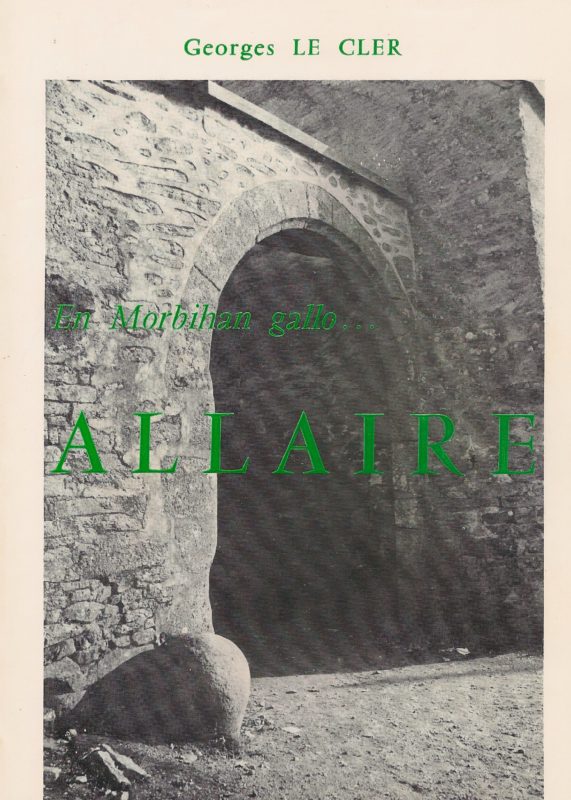 Couverture En Morbihan gallo… ALLAIRE